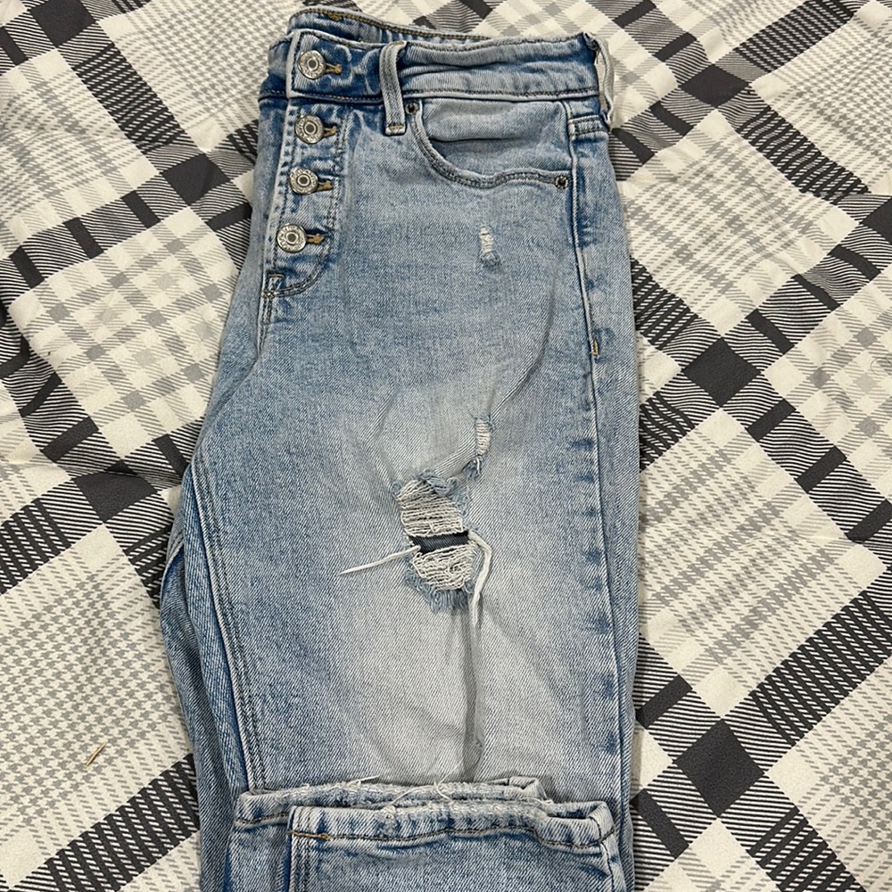 Old Navy power, slim, straight, high-rise